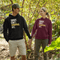 Introducing the ultimate escape gear for all the weekend warriors, the "Sorry. Can't. Camping. Bye." hoodie! This isn't just any ordinary piece of clothing; it's your ticket to avoiding all unwanted plans, chores, and responsibilities.